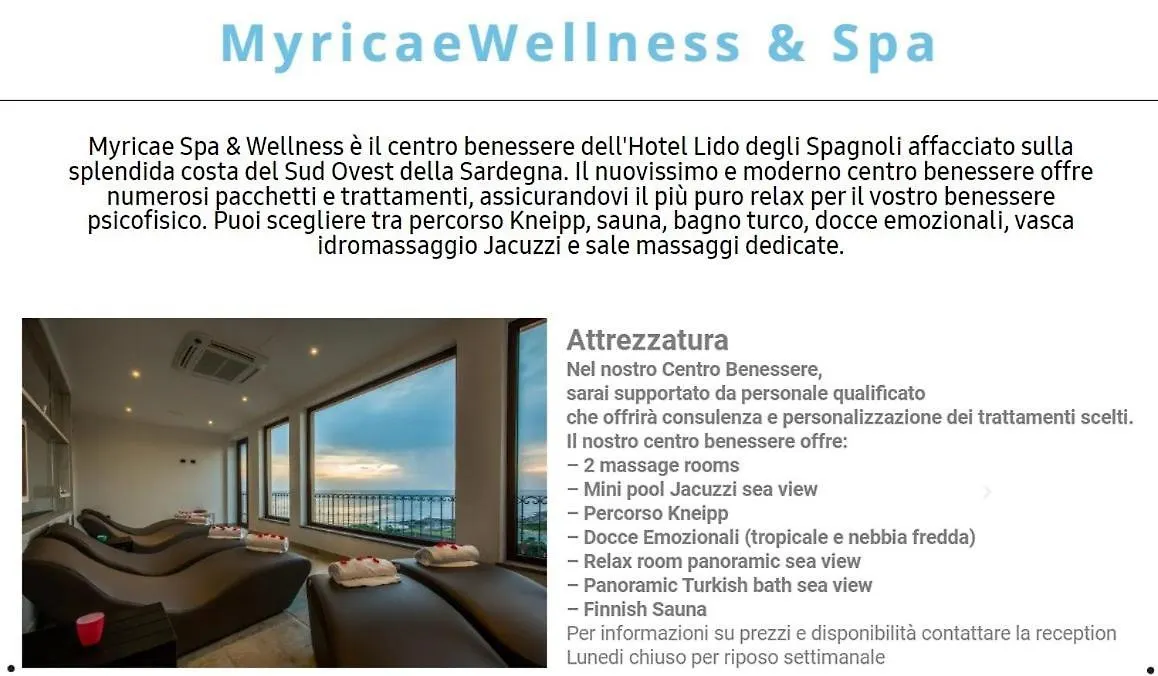 Hotel Lido Degli Spagnoli Wellness & Spa Portoscuso